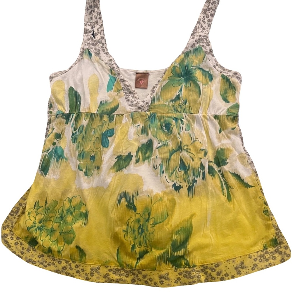 Anthropologie Language‎ Flowy Tank Size Large